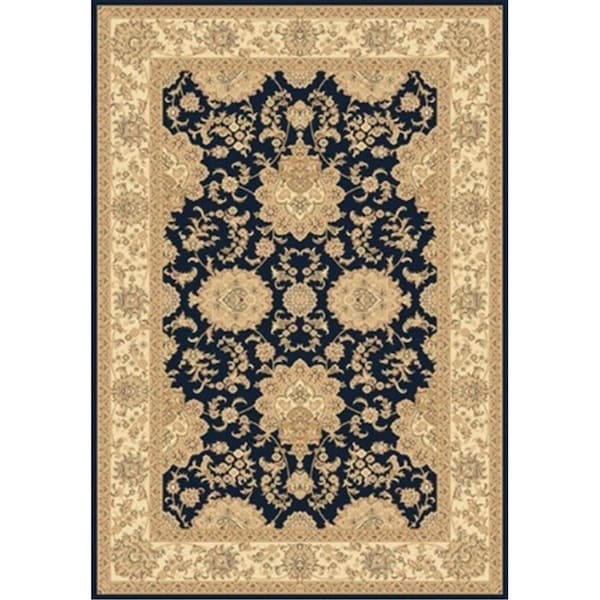 Dynamic Rugs Legacy 7.10 x 10.10 58019-530 Rug - Navy LE91258019530 - main